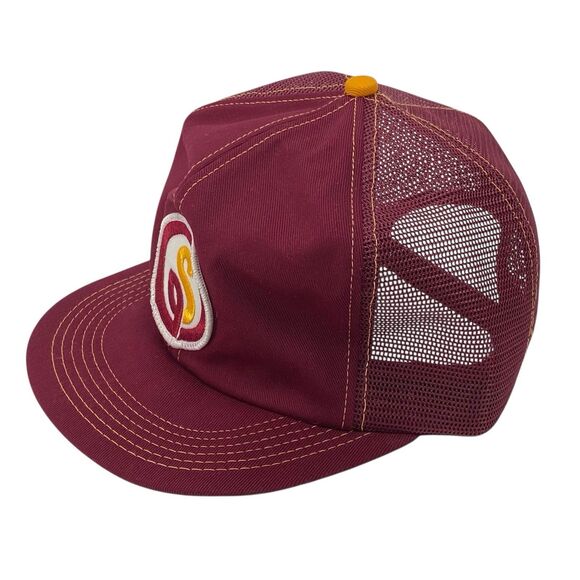 Vintage Syngenta Seed Patch Snapback Mesh Back Trucker Hat K-Brand (H6) - Picture 4 of 9